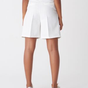 Women’s High Waist White Shorts